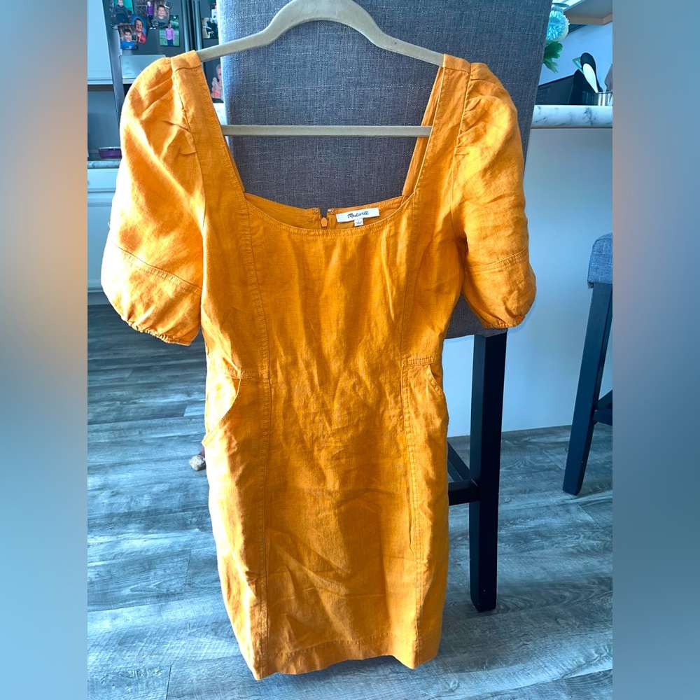Madewell summer dress with pockets